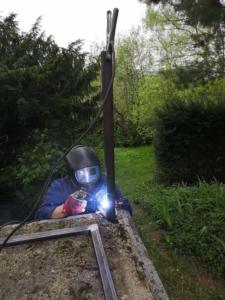 Svařování v exteriéru